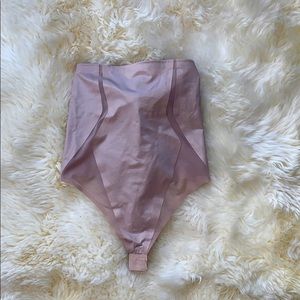 SPANX High-waisted thong body suite